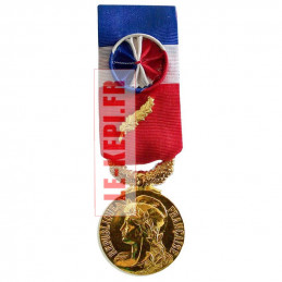 Médaille du travail Or - 35 ans d'ancienneté