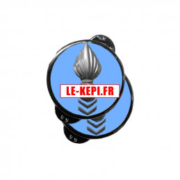 Insignes de collet vareuse CTA Matériel