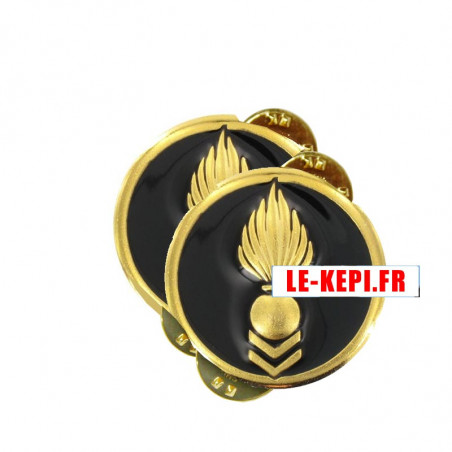 Insignes de collet vareuse CTA TRANSMISSIONS