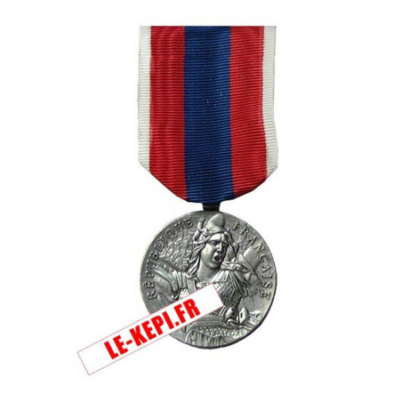 Médaille Ordonnance Défense Nationale Argent - OPTION AGRAFE