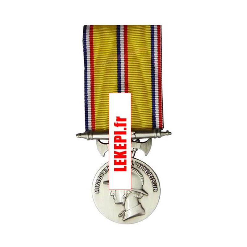 Médaille Sapeurs-Pompiers 20 ans d'ancienneté