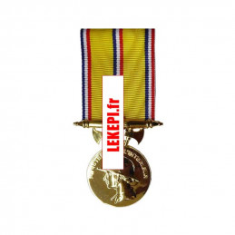 Médaille Or Sapeurs-Pompiers 30 ans d'ancienneté