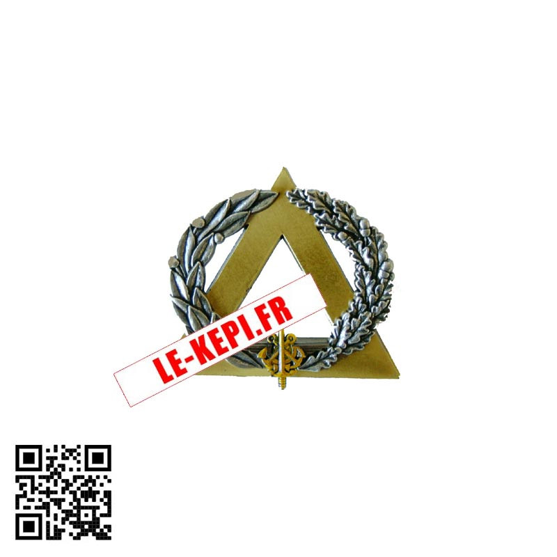 Brevet secouriste OR avec pins