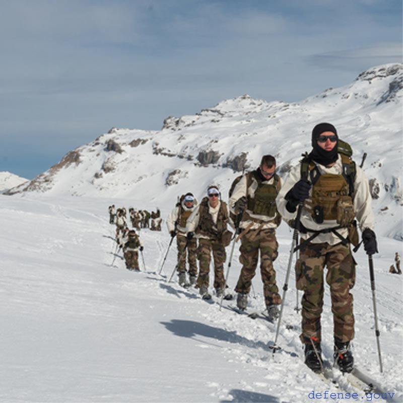 Pantalon De Montagne Militaire Kaki - Taille 92L, Neuf - France