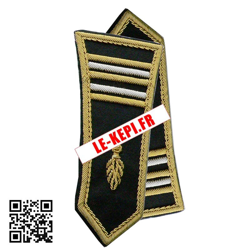 Pattes épaules pour spencer Lieutenant-Colonel de Gendarmerie