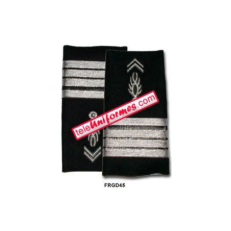 Fourreaux plastique Gendarmerie Départementale grade Commandant