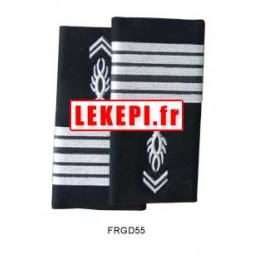Fourreaux plastique Gendarmerie Départementale grade Colonel