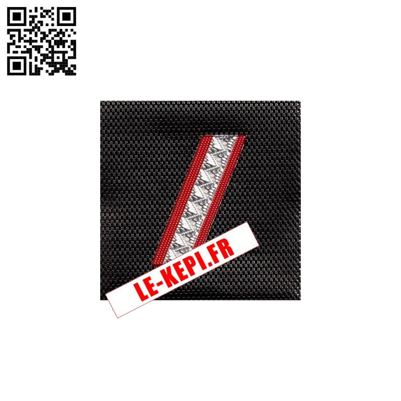 Galon Velcro Plastique ou pvc Sergent Pompier