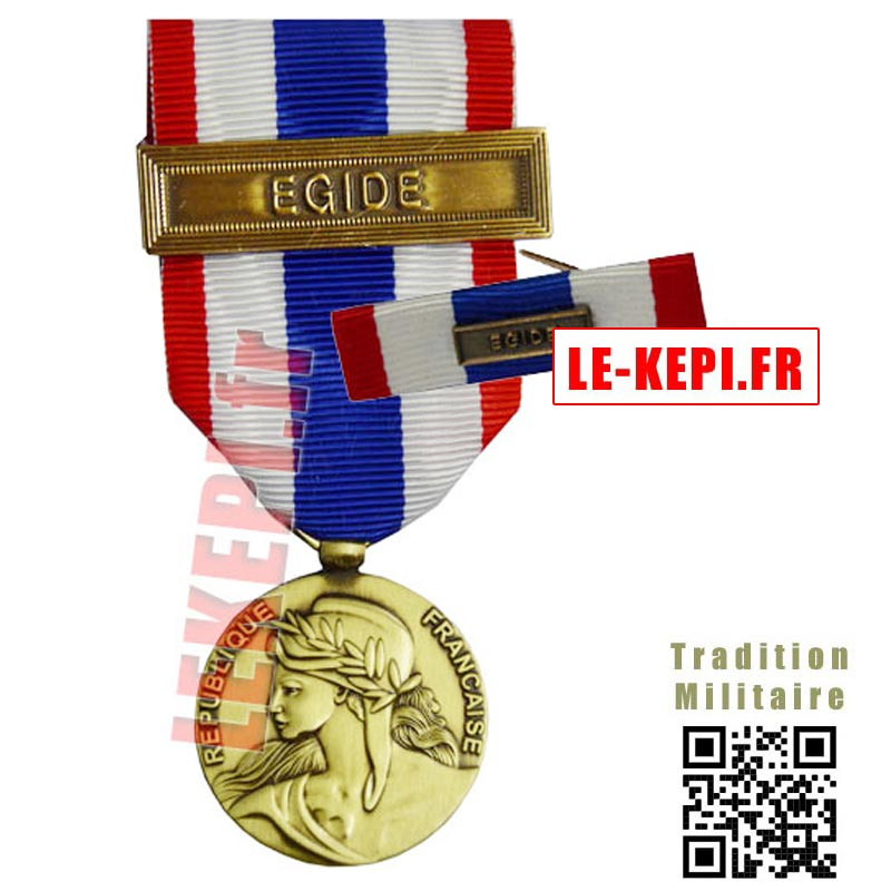 Médaille Protection Militaire du Territoire avec agrafe EGIDE