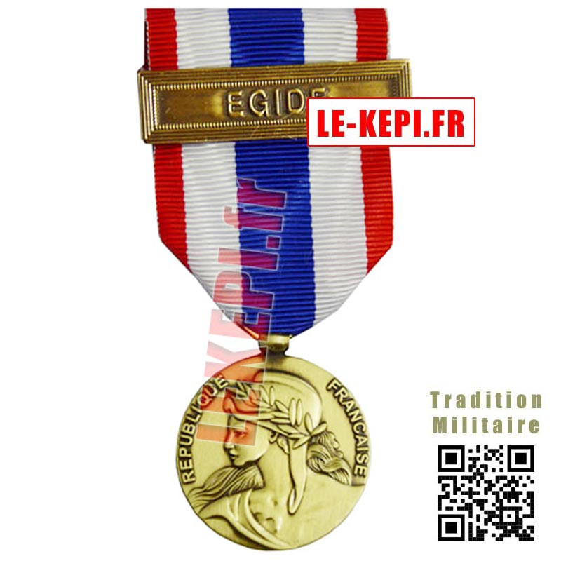 Médaille Ordonnance Protection Militaire du Territoire agrafe EGIDE