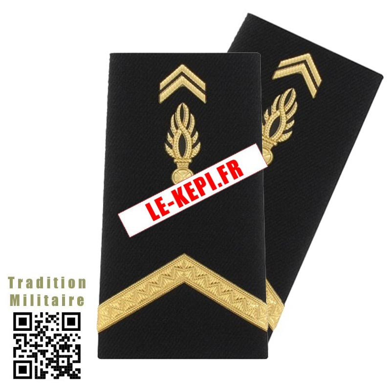 Fourreaux rigide Gendarme mobile Gendarme Sous Contrat