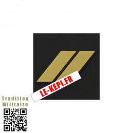 Galons velcro résine Gendarme - Gendarmerie Mobile - Garde Républicain