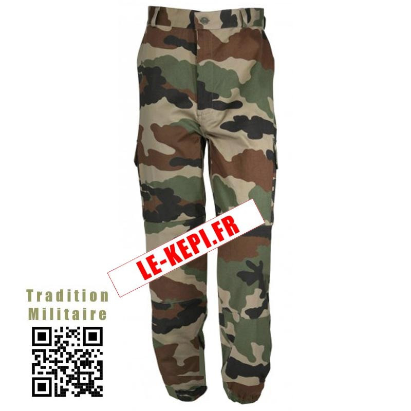 Pantalon F2 treillis militaire camouflage centre Europe