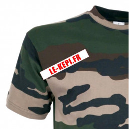 Tee-shirt camouflage centre Europe zoom