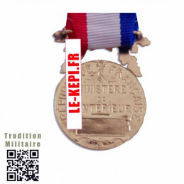 Médaille Ordonnance bronze du Courage verso
