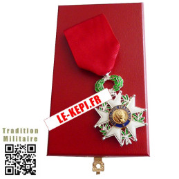Médaille ordonnance Légion d'Honneur Chevalier avec Ecrin Rouge