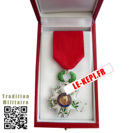 Médaille ordonnance Légion d'Honneur Chevalier avec Ecrin ouvert