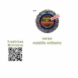 Médaille Militaire modèle Ordonnance verso