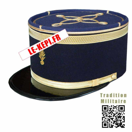 Képi Luxe Gendarmerie Garde Républicain ou Mobile Sous Lieutenant