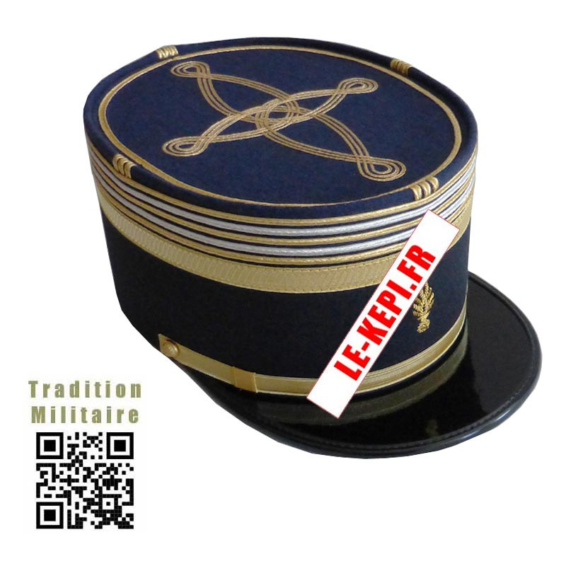 Képi Luxe Lieutenant Colonel Gendarmerie Garde Républicain ou Mobile