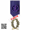 Médaille palmes academiques chevalier modèle Officier