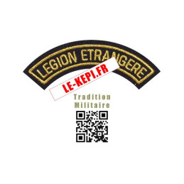 Ecusson Légion Etrangère Or