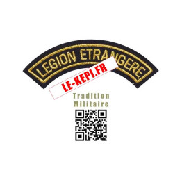 Ecusson Légion Etrangère Or