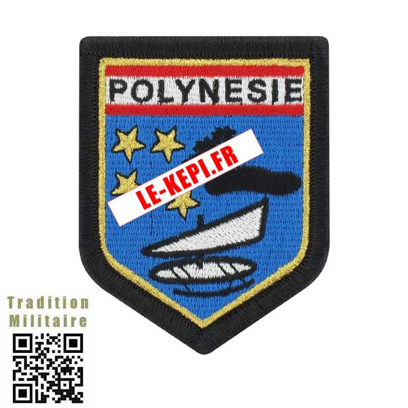 POLYNESIE Ecusson Gendarmerie brodé