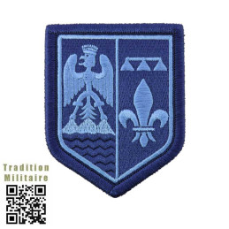 PACA Ecusson brodé Gendarmerie Provence Alpes Côte d'Azur Basse Visibilité Bleu