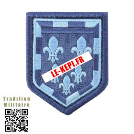 CENTRE VAL DE LOIRE écusson Gendarmerie Base Visibilité Bleu brodé