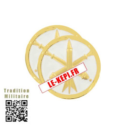 Insigne de Collet pour vareuse ARTILLERIE DE MONTAGNE
