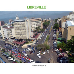 LIBREVILLE capitale du GABON