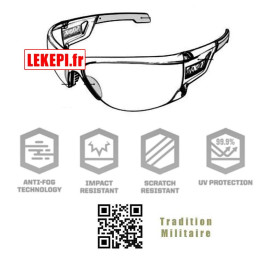 Lunettes de tir protection balistique zoom