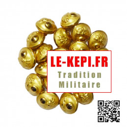 Lot de boutons Gendarmerie Mobile pour gilet d'arme - 15 boutons