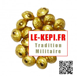 Lot de boutons Gendarmerie Mobile pour gilet d'arme - 15 boutons