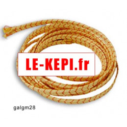 Soutache Or fil rouge 4 mm