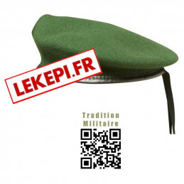 Béret militaire vert Légion Etrangère