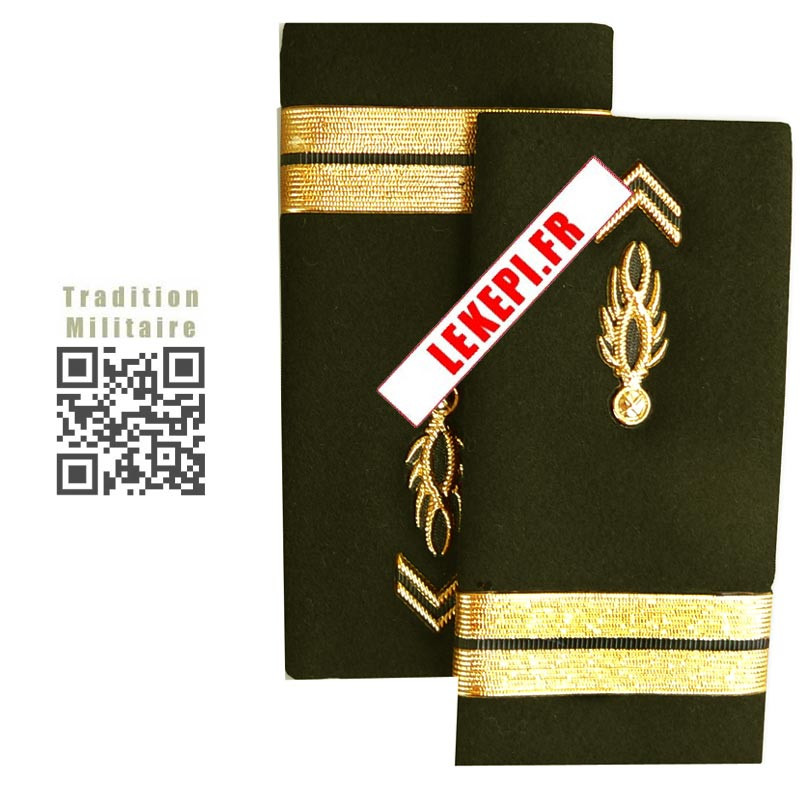 Fourreaux Rigides Gendarmerie Mobile Lieutenant