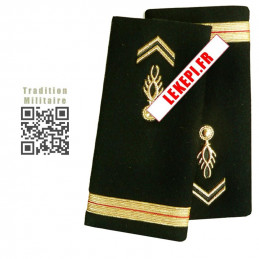 Fourreaux Rigides Gendarmerie Mobile Adjudant-Chef