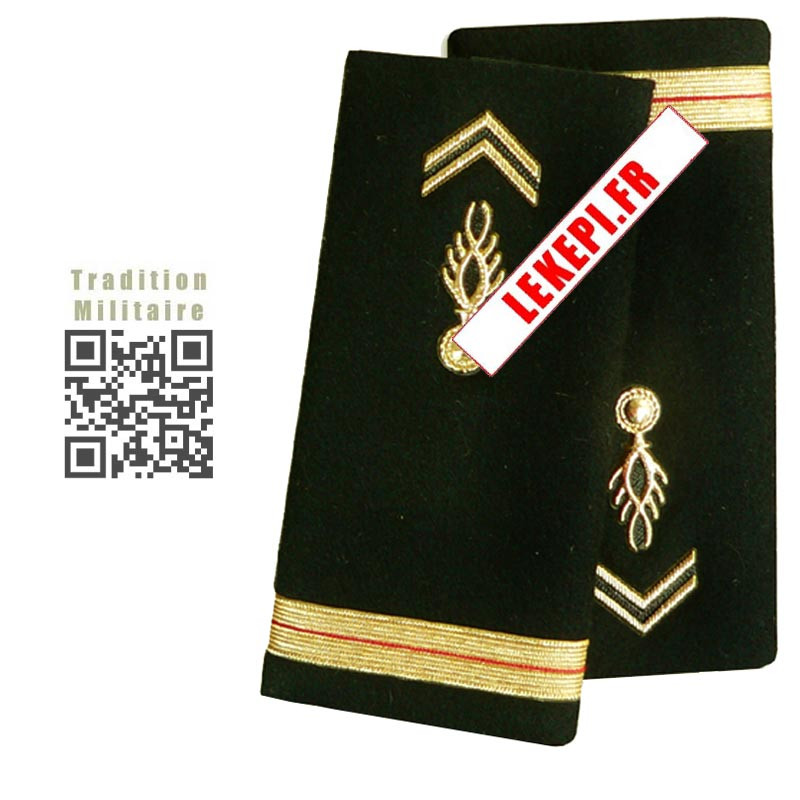 Fourreaux Rigides Gendarmerie Mobile Adjudant-Chef