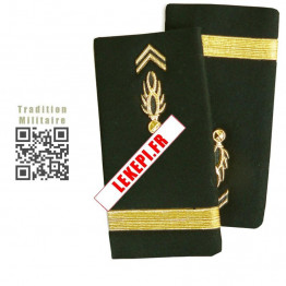 Fourreaux Rigides Gendarmerie Mobile Sous-Lieutenant