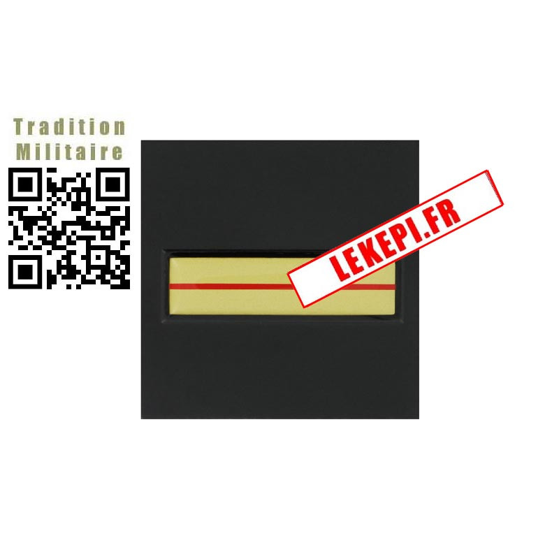 Galon Velcro Plastique ou pvc Adjudant Pompier