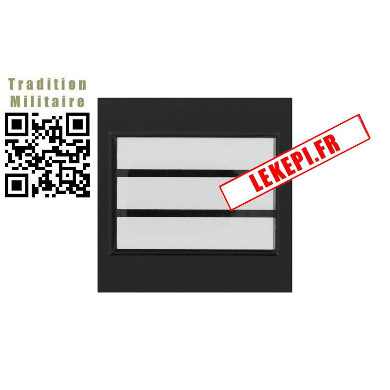 Galon Velcro Plastique ou pvc Capitaine Pompier