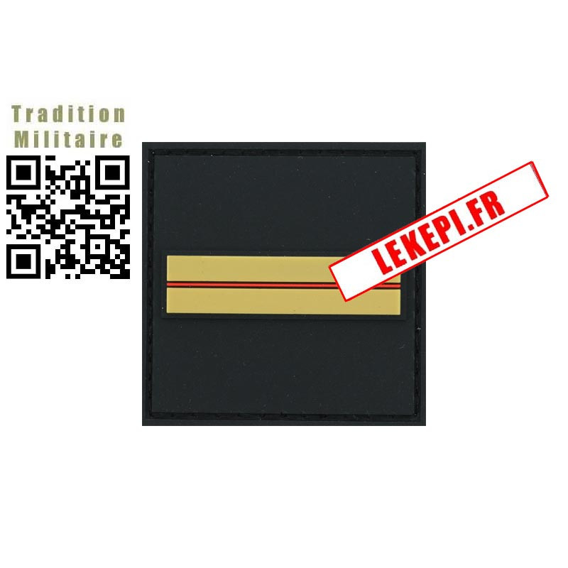 Galon de poitrine PVC Adjudant Gendarmerie Départementale