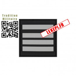 Galon de poitrine PVC Commndant Gendarmerie Départementale