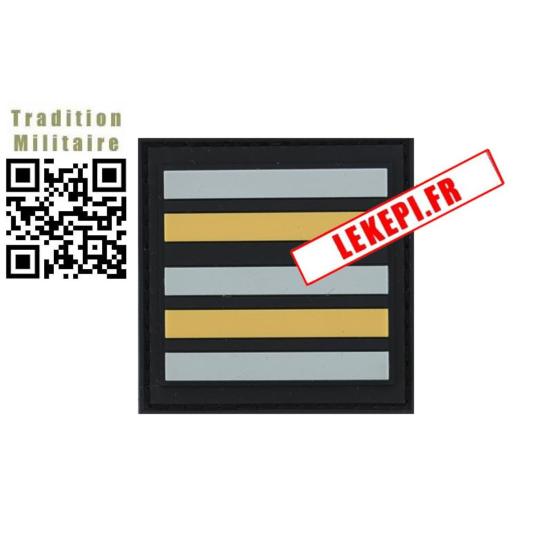 Galon de poitrine PVC Lieutenant-Colonel Gendarmerie Départementale