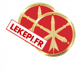 Insigne de Collet pour vareuse ARTILLERIE METROPOLITAINE