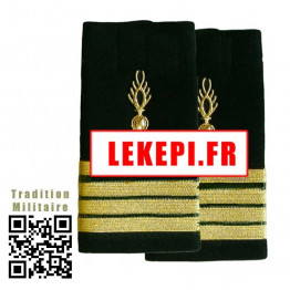 Fourreaux Rigides COMMANDANT CHEF-D'ESCADRON Garde Républicain