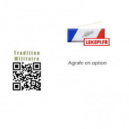 Barrette sur épingle médaille Sécurité Intérieure Argent - Option Agrafe