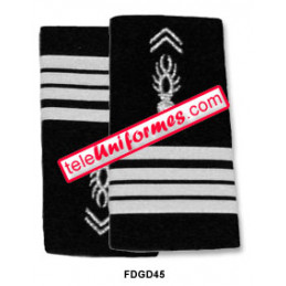 Fourreaux drap Commandant Gendarmerie Départementale